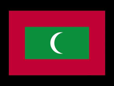 LA BANDIERA DELLE MALDIVE