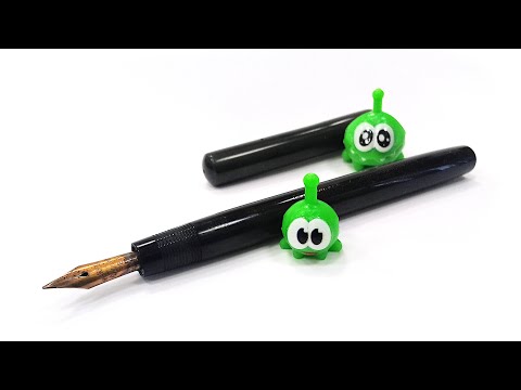 Обзор винтажной перьевой ручки Parker Jointless Lucky Curve 020
