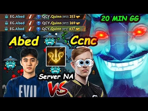 Abed Storm Spirit vs QCY.Quinn --- TOP TIER RANKED Server America Battle 20 min GG Dota 2