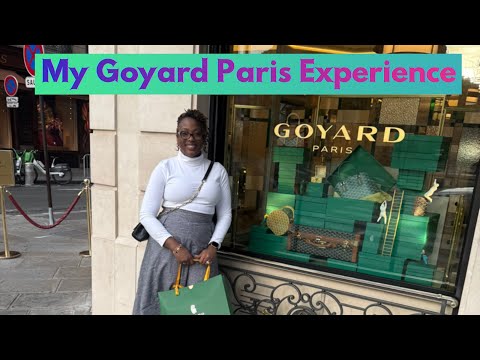 My Goyard Paris Experience and Unboxing!!!
