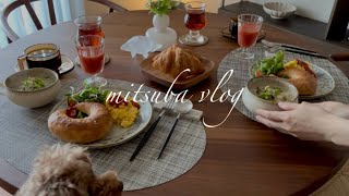 # 140  暮らしとキッチン，今日の献立，リピートしたいもの，夫の気持ち，リビング収納，秋の朝活