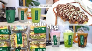 ENG) CAFE VLOG ep 32| COFFEE MAYBE Anniversary | Philippines