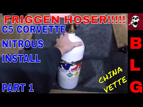 LSX NITROUS INSTALL ON CORVETTE (PART 1)