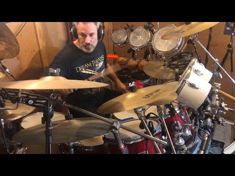 RICKY FERRARI DRUMMER PLAYS ROSARCANA DRUMS  "IL GIARDINO DI VIOLE" - 2021 (4K).