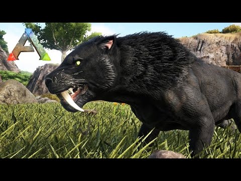 DOMEI O SEGUNDO DENTE DE SABRE para o CAMPEONATO -  ARK LOST ISLAND