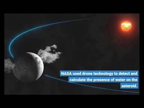 Claims to have water reserves on the asteroid Ceres in space