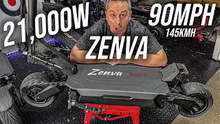 THE FASTEST SCOOTER I’VE EVER RIDDEN! 🚀 (21,000W Zenva Dash S Unboxing)