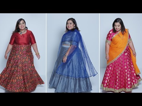 How To Style Lehengas â Plus Size Fashion â Health & Beauty Care Tips