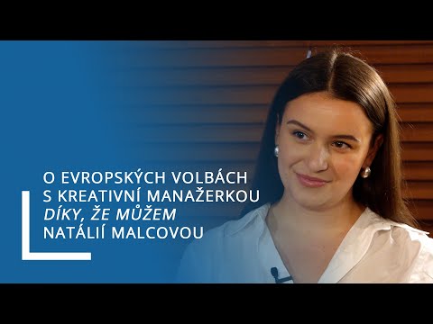 Přehrát video: Studentský hlas #14: „Evropské volby jsou naše volby," říká Natálie Malcová z Díky, že můžem