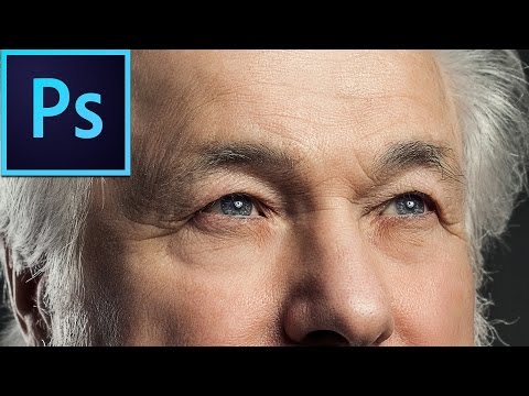 Retusz Portretu Dojrzałej Osoby W Photoshop