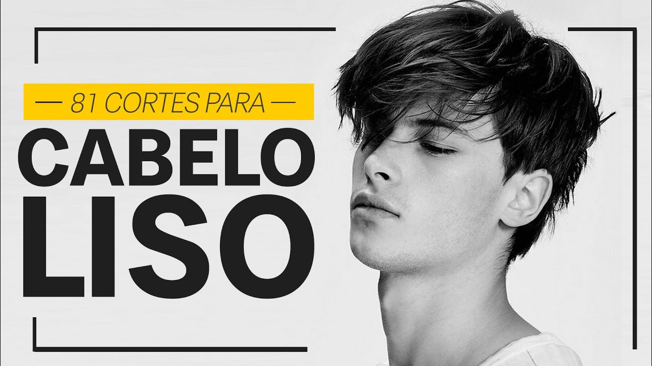 84 Cortes de Cabelo Liso Masculino para 2024