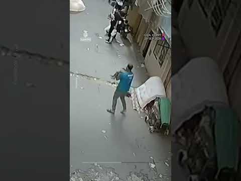 Man’s miraculous catch saves child after balcony fall in Egypt | AJ #shorts