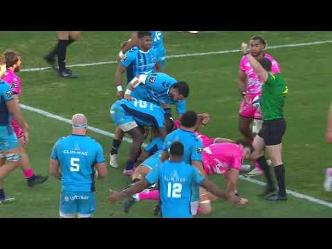 TOP 14 - Essai de Billy VUNIPOLA (MHR) - Montpellier Hérault Rugby - Stade Français Paris