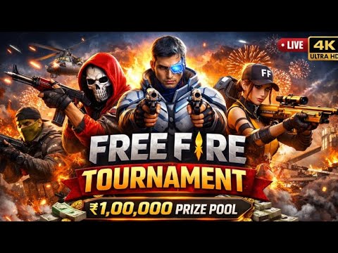 🏆 Grand Free Fire Tournament LIVE | Custom Room Clash 🔥 FREE FIRE TOURNAMENT LIVE #shorts #viral