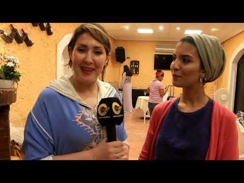 imane wariachi عرس جماعي ناجح للمصممة المغربية إيمان ورياشي بمليلية