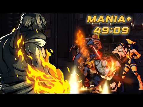 SoR4 Axel Arcade Mania+ 49:09 World Record Speedrun!