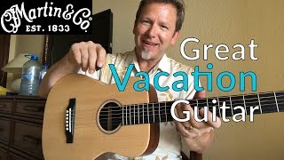 Video thumbnail for MARTIN TRAVEL GUITAR - LX1e with Fishman Sonitone pickup -  Demo / Review - Guitar Discoveries #30 by Robert Cassard