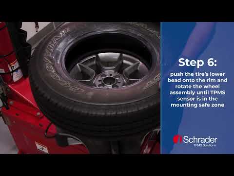 Mounting Schrader's TPMS EZ-sensor with Clamp-in Adjustable Angle…