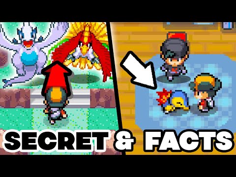 99% OF PLAYERS NEED TO KNOW THESE SECRETS & FACTS about Pokemon HeartGold & SoulSilver