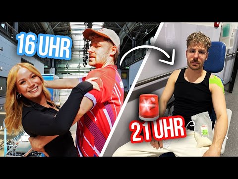 From parkour to the hospital with @rewinside 🥲