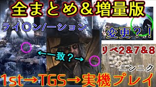 最新情報 1st ~ 実機プレイ を わかりやすくまとめてみた! バイオハザードヴィレッジ  CAPCOM TGS LIVE 2020 考察 VILLAGE バイオハザード８ ResidentEvil