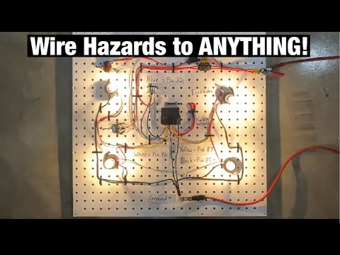 How to Add Hazard Lights / 4 Way Flashers to a Turn Signal Circuit. Hotrods | Cars | Motorcycles