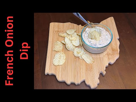 Easy French Onion Dip | The Best!