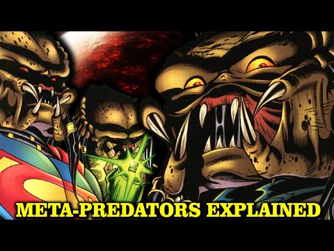 Justice League vs Predators - JLA vs Meta Predators Full Story Explained - Modified Yautja Lore