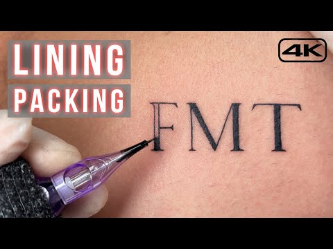 Beginner Tattoo Tutorial on Real Skin – How to Tattoo Letters 🔥