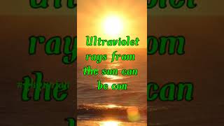 ULTRAVIOLET_RAYS | FACTS OF ULTRAVIOLET RAYS | UV RAYS | REELS  #ultraviolet #rays #study #short