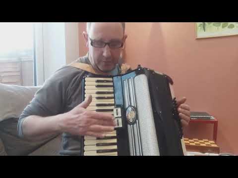 restored Pigliacampo 48 bass accordion