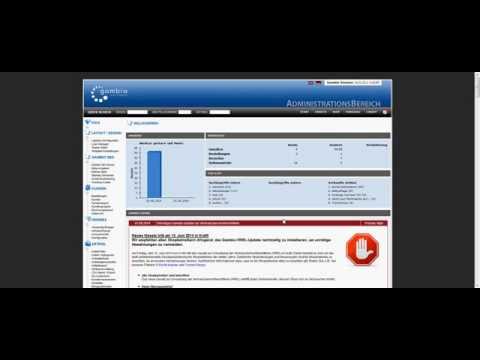 Gambio GX 2 Wartungsmodus aktivieren