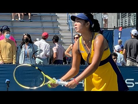 Filipina Tennis sensation Alex Eala at the US Open