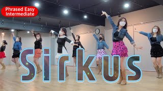 Sirkus / Phrased Easy Intermediate Line Dance / Carina Dahl / Linedance  / 라인댄스퀸