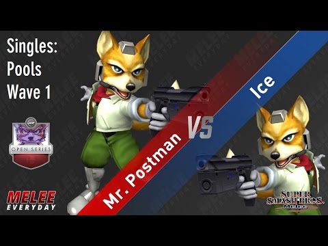 UGC Smash Open - Mr. Postman (Fox) vs. Ice (Fox) - SSBM - Singles, Pools Wave 1 (Part 1 of 2)