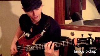 Video thumbnail for Cody Wright demos Zon Sonus Special bass and Vanderkley Aurora/112 combo by Cody Wright