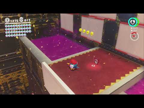 Bowser's Castle Treasure Vault - Super Mario Odyssey - No Commentary 1bq