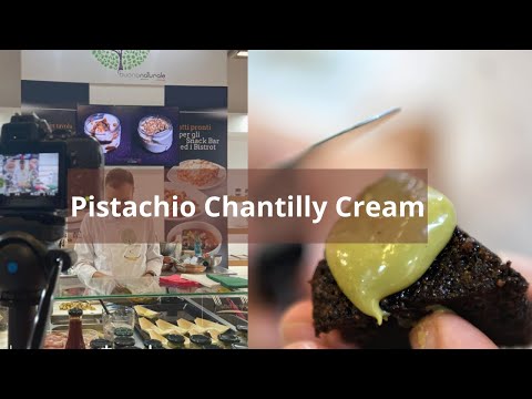 Pistachio Chantilly Cream