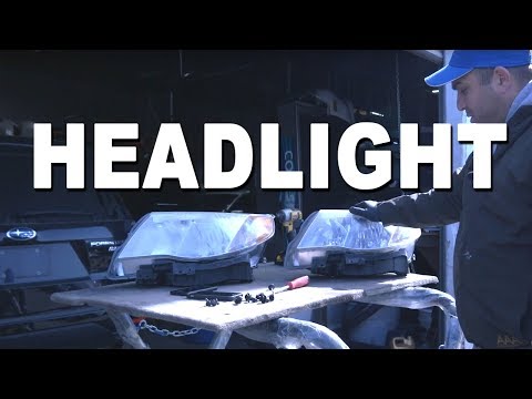 How To Remove a Headlight - 2009 Subaru Forester