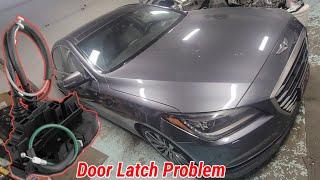 Hyundai Genesis DOOR Wont Open! D.I.Y.PROCEDURE  Remove & Replace  #automobile #diyrepair