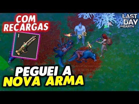 PEGUEI A NOVA ARMA RESSONADOR COM RECARGAS - Last Day On Earth