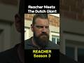 REACHER Season 3 Jack Reacher Meets The Dutch Giant Reacherseason3 Reacher Movieclip Action