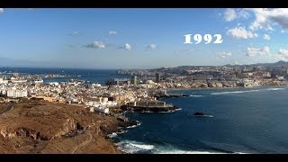 preview picture of video 'Las Palmas de Gran Canaria 1992 year'