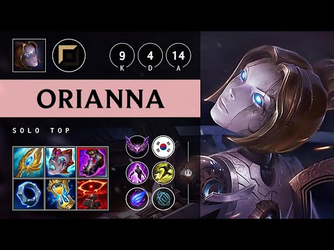 Orianna Top vs Kennen - KR Master Patch 25.17