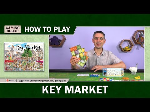 Key Market - How to play tutorial video from Gaming Rules!