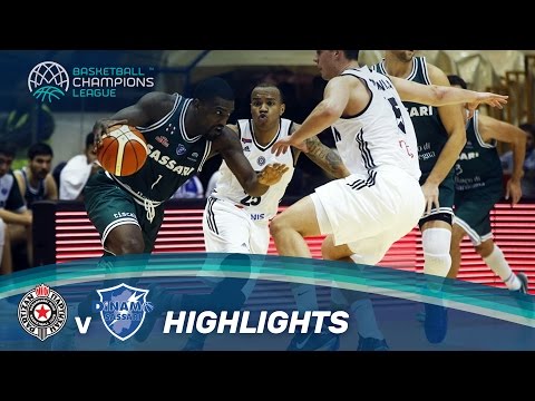 Partizan v Dinamo Sassari - Highlights - Basketball Champions League