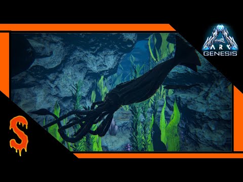 Mission:Who Hid The Squid. Ark Genesis EP55 tusoteuthis Hunt