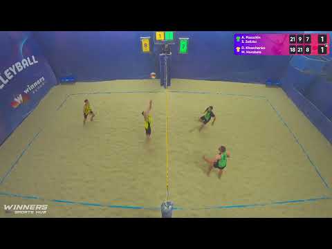 08:45 A.Pasazhin / S.Zalizko - D.Kharchenko / M.Horobets | Winners Beach Volleyball