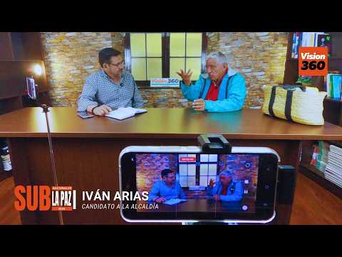 Iván Arias, candidato a la Alcaldía de La Paz por SUMA Por El Bien Común