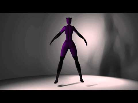 Catwoman 3D Model reel
